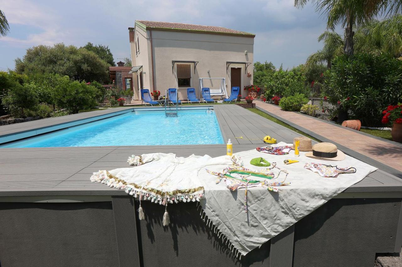 Casa Delle Foglie Vila San Giovanni La Punta Exterior foto
