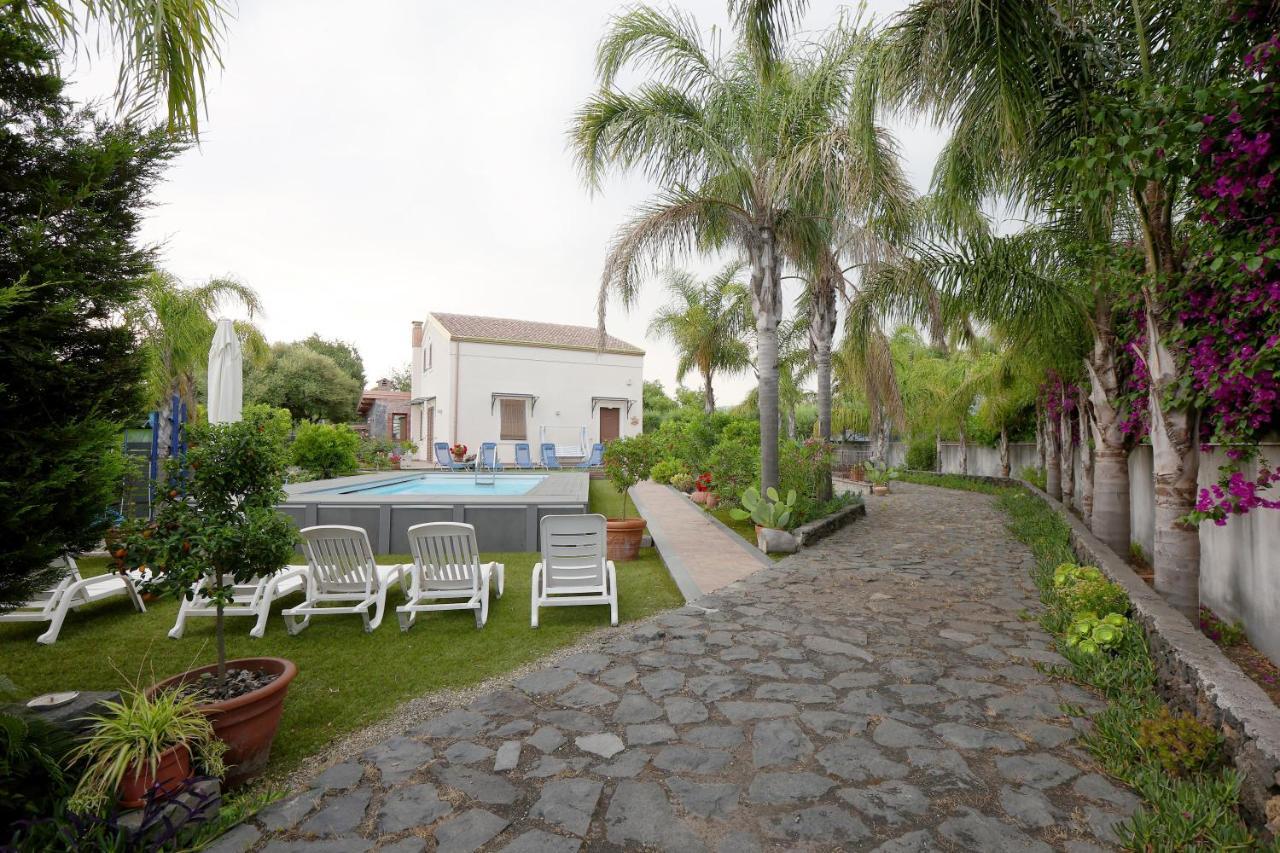 Casa Delle Foglie Vila San Giovanni La Punta Exterior foto